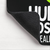 Das ist mein menschliches Kostüm, ich bin wirklich Mousepad (Ecke)