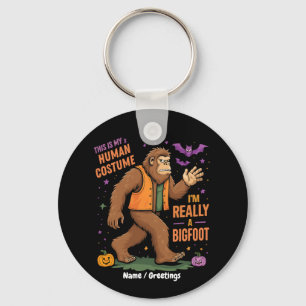 Das ist mein menschliches Kostüm, ich bin wirklich Schlüsselanhänger