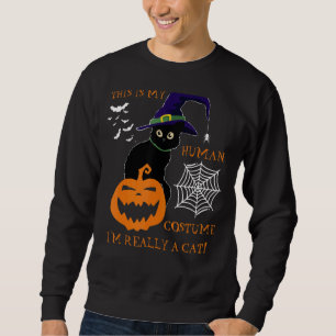 Das ist mein menschliches Kostüm, ich bin wirklich Sweatshirt