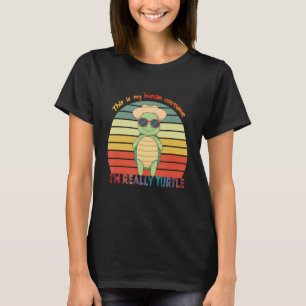 Das ist mein menschliches Kostüm, ich bin wirklich T-Shirt