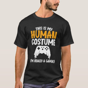 Das ist mein menschliches Kostüm, ich bin wirklich T-Shirt