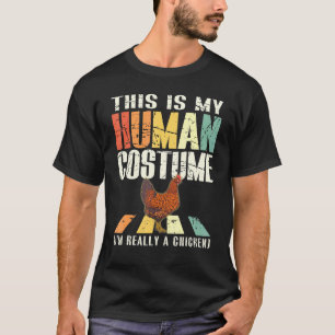 Das ist mein menschliches Kostüm Ich bin wirklich  T-Shirt