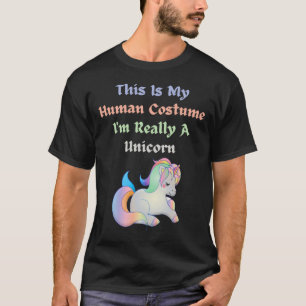 Das ist mein menschliches Kostüm, ich bin wirklich T-Shirt