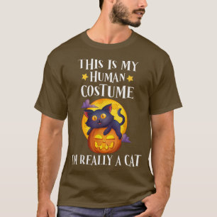 Das ist mein menschliches Kostüm, ich bin wirklich T-Shirt