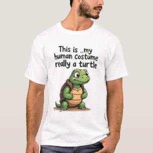 Das ist mein menschliches Kostüm, ich bin wirklich T-Shirt