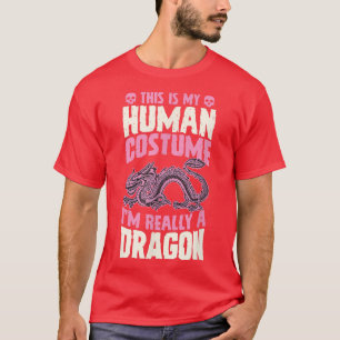 Das ist mein menschliches Kostüm, ich bin wirklich T-Shirt