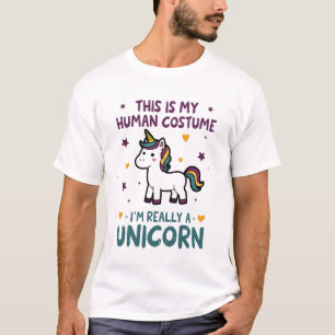 Das ist mein menschliches Kostüm, ich bin wirklich T-Shirt