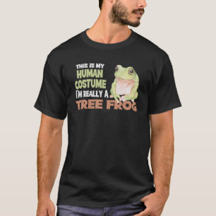 Das ist mein menschliches Kostüm in Wirklichkeit e T-Shirt