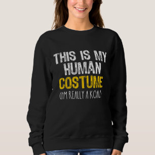 Das ist mein menschliches Kostüm Koala Halloween F Sweatshirt