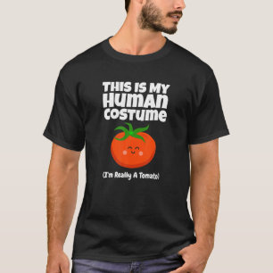Das ist mein menschliches Kostüm Tomaten Kinder un T-Shirt
