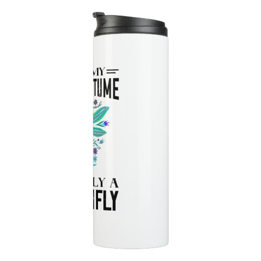 Das ist mein menschliches Kostümdracheninsekt Thermosbecher (Nach rechts gedreht)