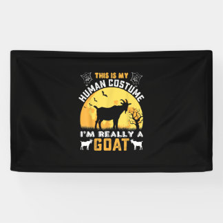 Das ist mein menschliches Kostümzipfel Banner