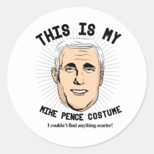 Das ist mein Mike Pence Kostüm - Ich konnte kein Runder Aufkleber