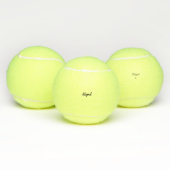 Das ist mein Name Custom Tennis Balls Tennisbälle (Multi)