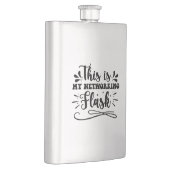 Das ist mein Networking-Flask Flachmann (Rechts)