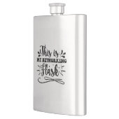 Das ist mein Networking-Flask Flachmann (Links)