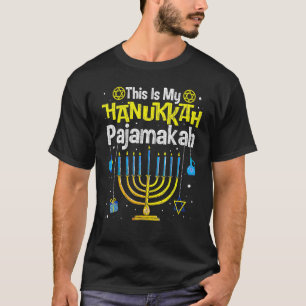 Das ist mein Pajamakah  Menorah Chanukka Pyjama Ch T-Shirt