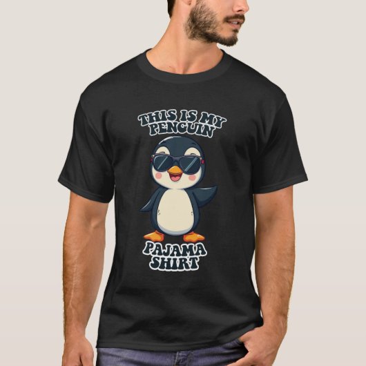 Das ist mein Pinguin-Pajama-Shirt T-Shirt (Vorderseite)