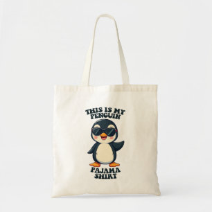 Das ist mein Pinguin-Pajama-Shirt Tragetasche