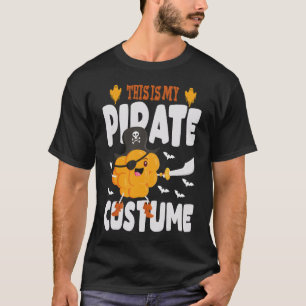 Das ist mein Piratenkostüm Halloween Fauler Pirat  T-Shirt