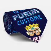 Das ist mein Purim Custome Krawatte (Gerollt)