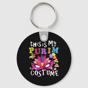 Das ist mein Purim-Kostüm-Geschenk für jüdische Pu Schlüsselanhänger