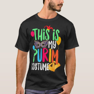 Das ist mein purim Kostüm Happy Purim Holiday Jewi T-Shirt