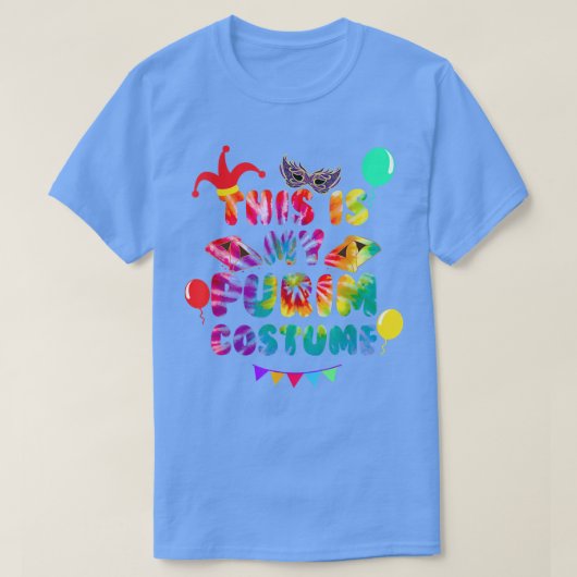 Das ist mein purim Kostüm jüdisches Happy Purim Ho T-Shirt (Design vorne)