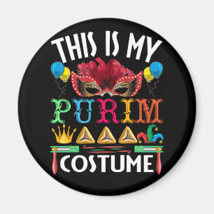 Das ist mein purim Kostüm jüdisches Happy Purim Magnet
