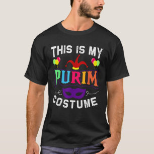 Das ist mein purim Kostüm jüdisches Happy Purim T-Shirt