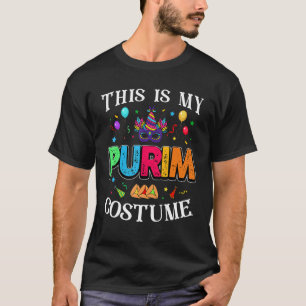 Das ist mein purim Kostüm jüdisches Happy Purim T-Shirt