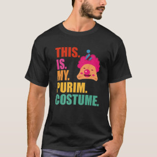 Das ist mein Purimkostüm Funny Jewish Hamantaschen T-Shirt