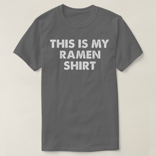Das ist mein Ramen Shirt Funny Simple Sarcastic (Design vorne)