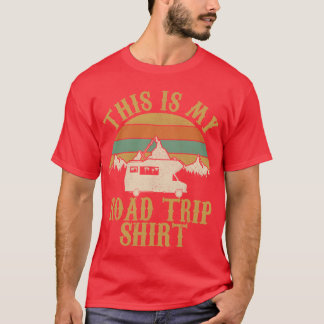 Das ist mein Roadtrip RV Camping Camper Geschenk T-Shirt