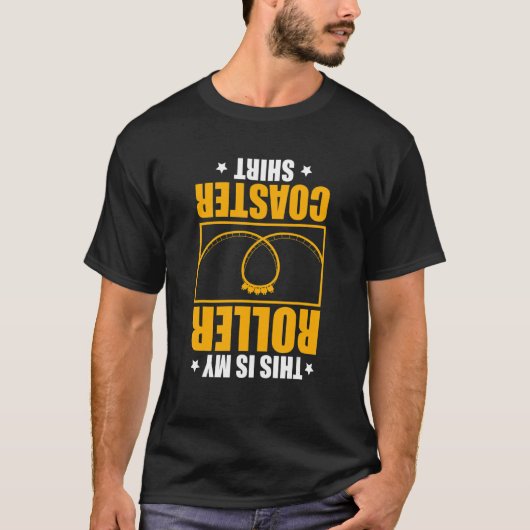 Das ist mein Roller-Untersetzer-Freizeitpark T-Shirt (Vorderseite)