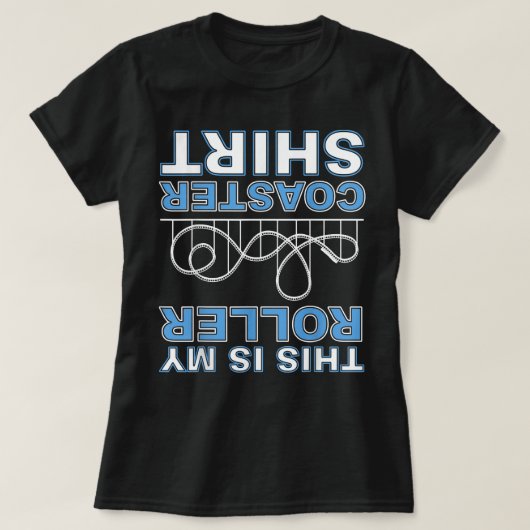 Das ist mein Roller Untersetzer Shirt Amustionpark (Design vorne)