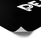 Das ist mein ruhender Friedensgefecht in der dunkl Poster (Ecke)