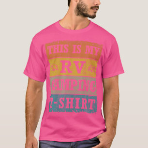 Das Ist Mein Rv Camping Vintage Retro Liebe Glam T-Shirt