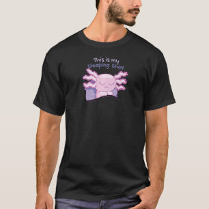 Das ist mein schlafender Niedlicher Relaxolotl Axo T-Shirt