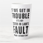 Das ist mein schmutziges Sprichwort im Gesetz Milchtasse (Vorderseite)