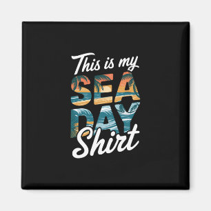 Das ist mein Sea Day Shirt Lustiges Kreuzfahrt Fam Magnet