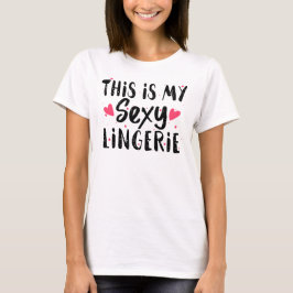 Das ist mein sexy Lebkuchen Sassy Funny Night Slee T-Shirt