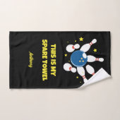Das ist mein Shirt Funny Bowling genannt Handtuch (Handtuch)