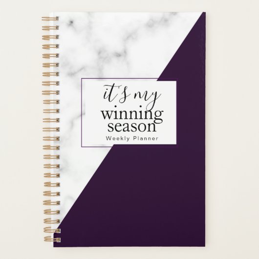 Das ist mein Siegesplaner. Planer (Vorderseite)