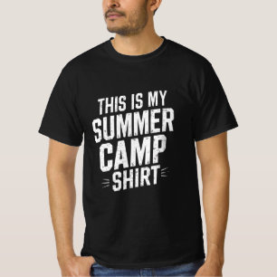 Das ist mein Sommercamp-Shirt Camp-Direktor-Stab T-Shirt