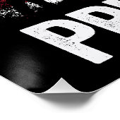 Das ist mein Stolperflagge Poster (Ecke)