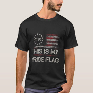 Das ist mein Stolz Flag USA American 4. Juli Pat T-Shirt