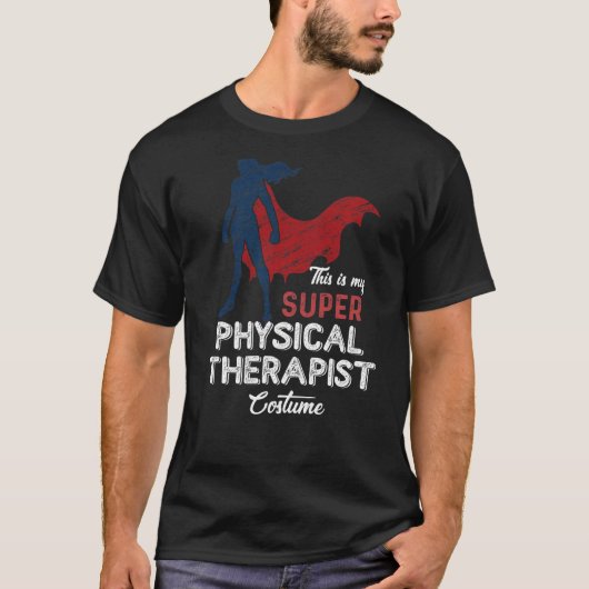 Das ist mein superphysischer Therapeut Kostüm Lazy T-Shirt (Vorderseite)
