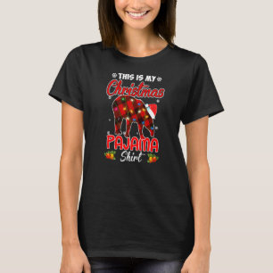 Das ist mein Tape Weihnachten Pajama Lights Holida T-Shirt