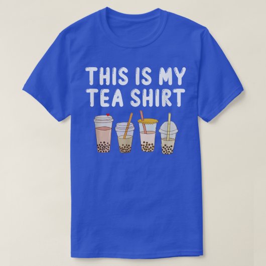 Das ist mein Tea Shirt Funny Teashirt Pun Bubble T (Design vorne)